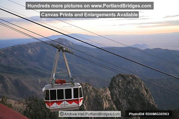 Tramway car, Albuquerque, New Mexico