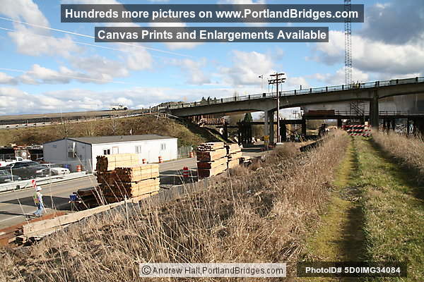 Sauvie Island Bridge Construction Site (Portland, Oregon)