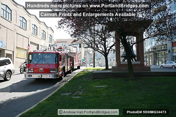 Portland Firefighter's Park, Fire Engine