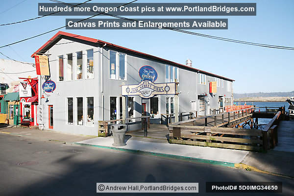 Bay Street Pier, Bayfront, Newport, Oregon