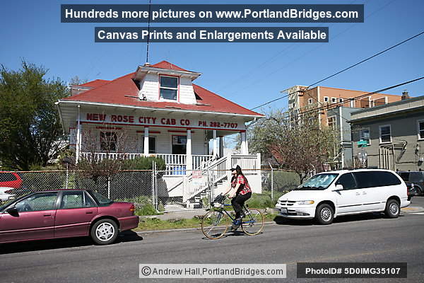 Alberta Street, New Rose City Cab Co. (Portland, Oregon)