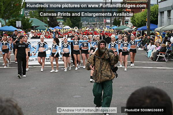 West Coast Extreme Cheerleaders, Rose Festival 2008 Grand Floral Parade (Portland, Oregon)