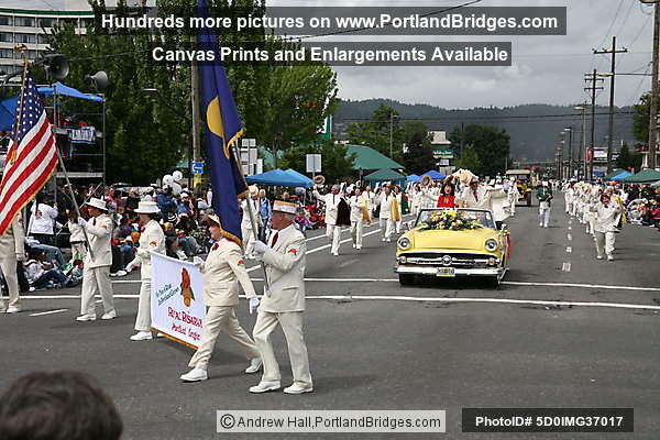Royal Rosarian Marching Group, 2008 Grand Floral Parade Rose Festival (Portland, Oregon)
