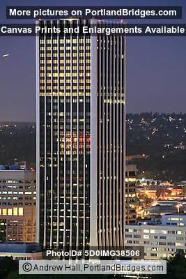 Wells Fargo Tower, Dusk (Portland, Oregon)