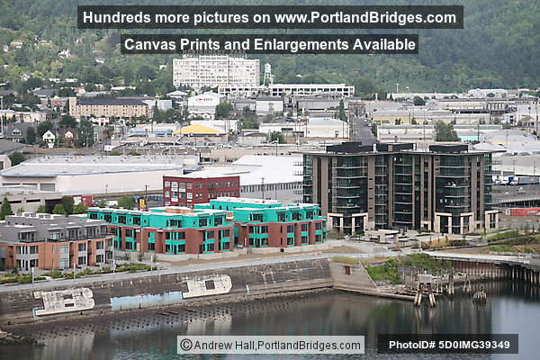 Riverscape Condos from Fremont Bridge (Portland, Oregon)