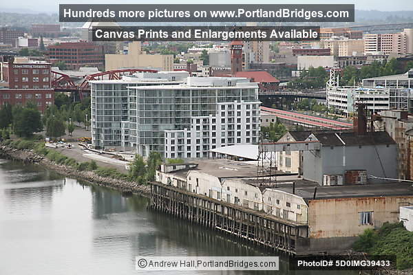 Portland Pearl District from Fremont Bridge