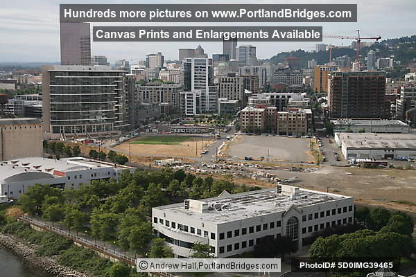 Portland Pearl District from Fremont Bridge