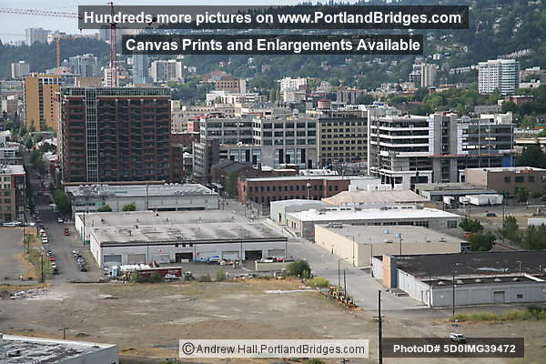 Portland Pearl District from Fremont Bridge