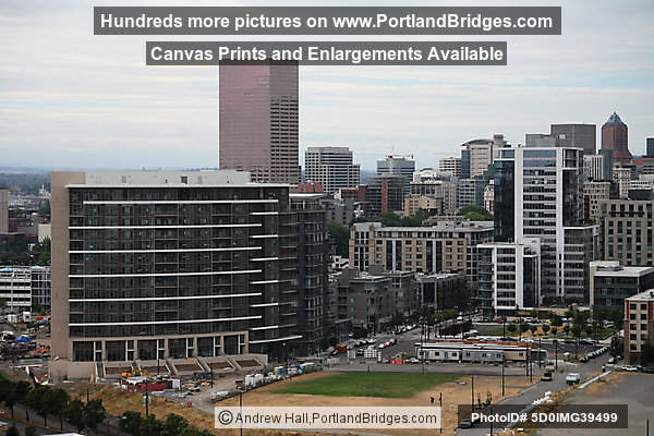 Portland Pearl District from Fremont Bridge