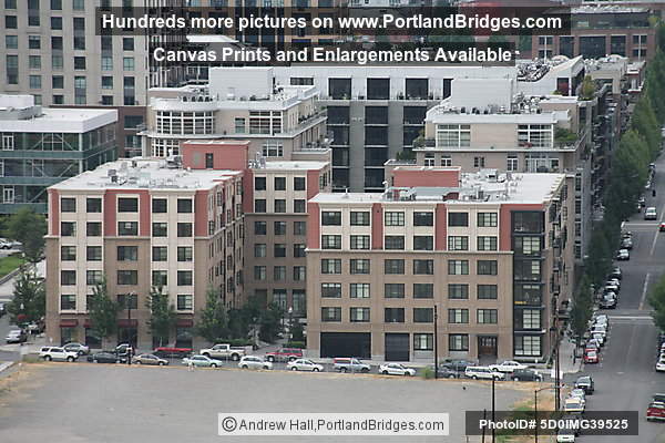 Portland Pearl District from Fremont Bridge