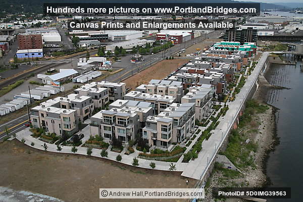 Riverscape Condos from Fremont Bridge (Portland, Oregon)