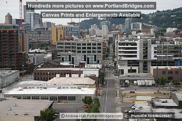 Portland Pearl District from Fremont Bridge