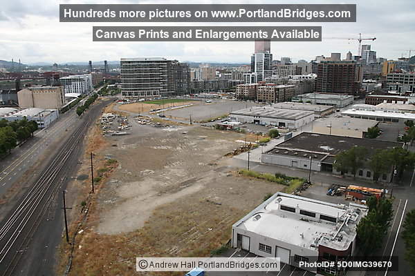 Portland Pearl District from Fremont Bridge