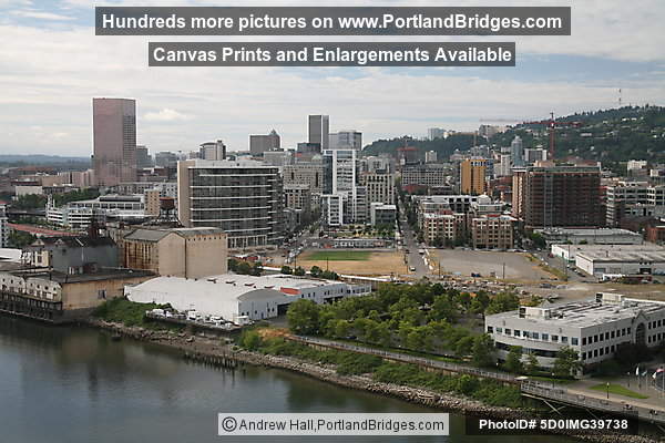 Portland Pearl District from Fremont Bridge
