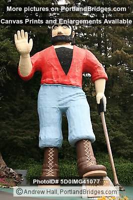 Paul Bunyan Statue, Trees of Mystery
