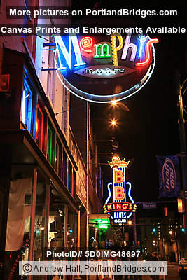 Beale Street, Memphis, Night