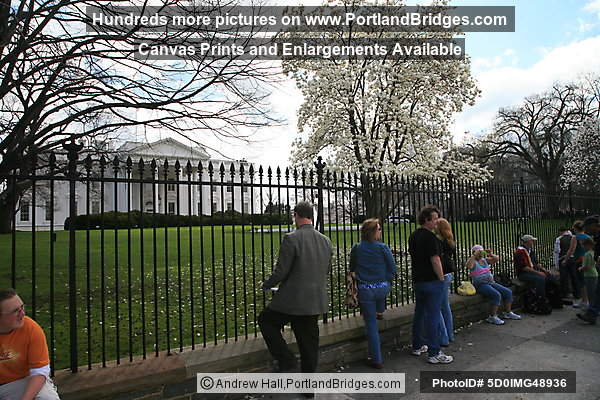 North fence, White House, Washington, DC