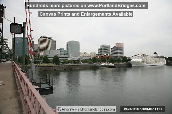 The World Cruise Ship, Docked, Portland, Oregon, June 2009