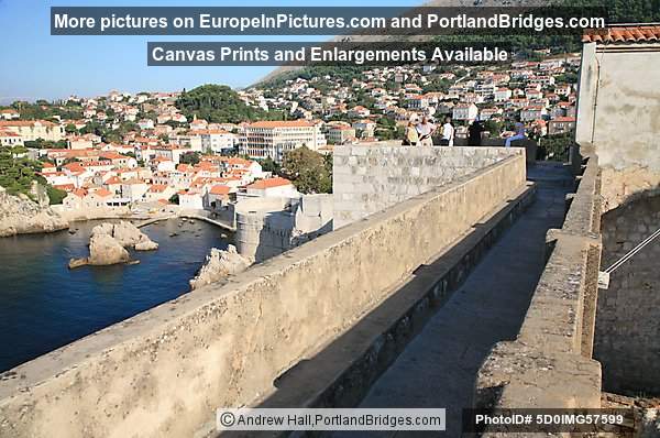 Walking the City Walls, Dubrovnik, Croatia