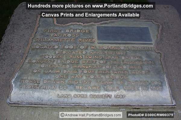 Tom McCall Waterfront Park, Oregon Plaque (Portland, Oregon)