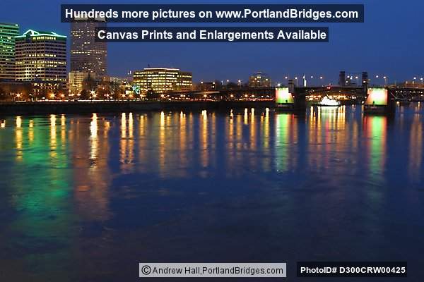 Portland Waterfront, Dusk