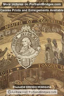 Astoria Column, Close-up