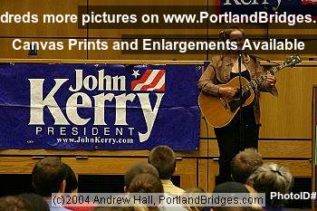 Howard Dean Rally at Portland State