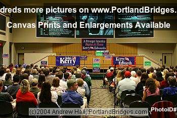 Howard Dean Rally at Portland State