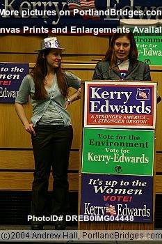 Howard Dean Rally at Portland State