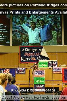 Howard Dean Rally at Portland State