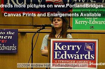 Howard Dean Rally at Portland State