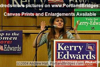 Howard Dean Rally at Portland State