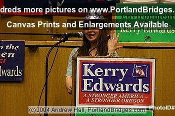 Howard Dean Rally at Portland State