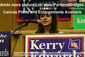 Howard Dean Rally at Portland State