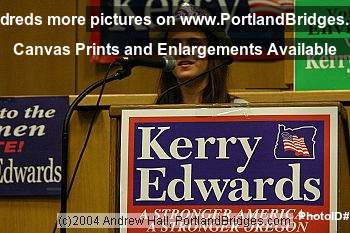Howard Dean Rally at Portland State