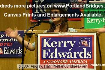 Howard Dean Rally at Portland State