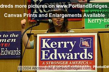 Howard Dean Rally at Portland State