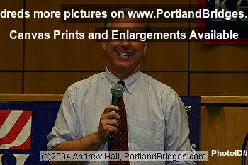 Howard Dean Rally at Portland State