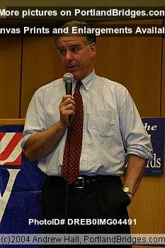 Howard Dean Rally at Portland State