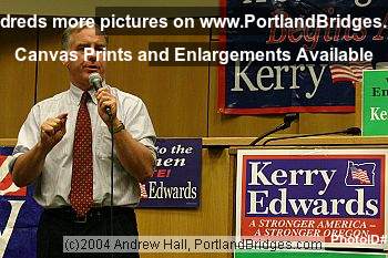 Howard Dean Rally at Portland State