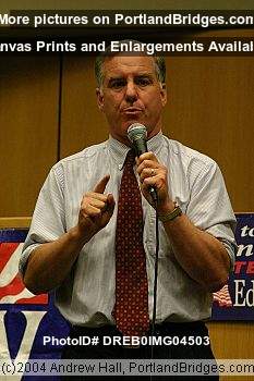 Howard Dean Rally at Portland State
