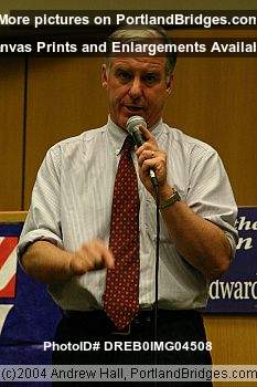 Howard Dean Rally at Portland State