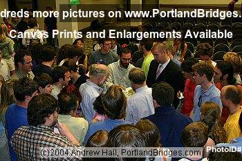 Howard Dean Rally at Portland State