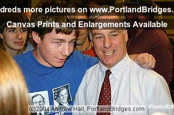 Howard Dean Rally at Portland State
