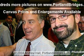 Howard Dean Rally at Portland State