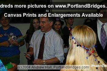 Howard Dean Rally at Portland State