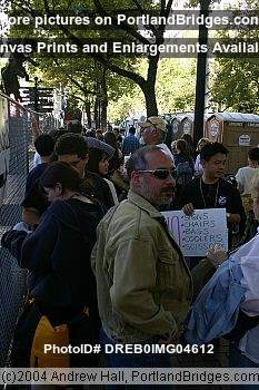 John Edwards Rally Portland