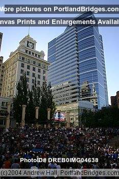 John Edwards Rally Portland