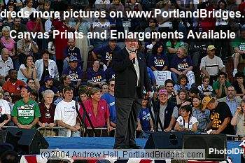 John Edwards Rally Portland