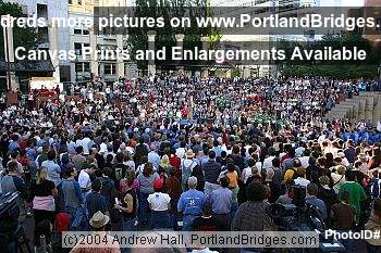 John Edwards Rally Portland